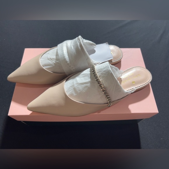 Kate spade cream colored mules! - Picture 2 of 5